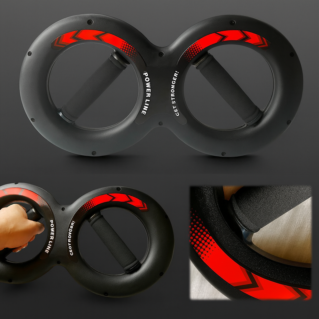 8-Shape Hand Grip Strengthener - Ultimate Fitness Equipment for Arm Strength Training and Forearm Development