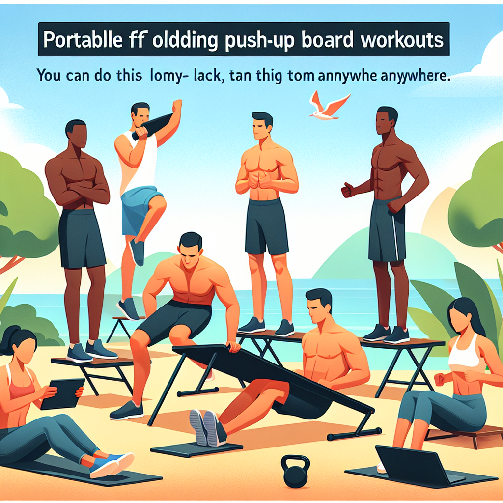 “The Best Folding Push-Up Board Workouts You Can Do Anywhere”