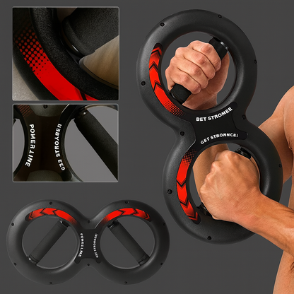 8-Shape Hand Grip Strengthener - Ultimate Fitness Equipment for Arm Strength Training and Forearm Development