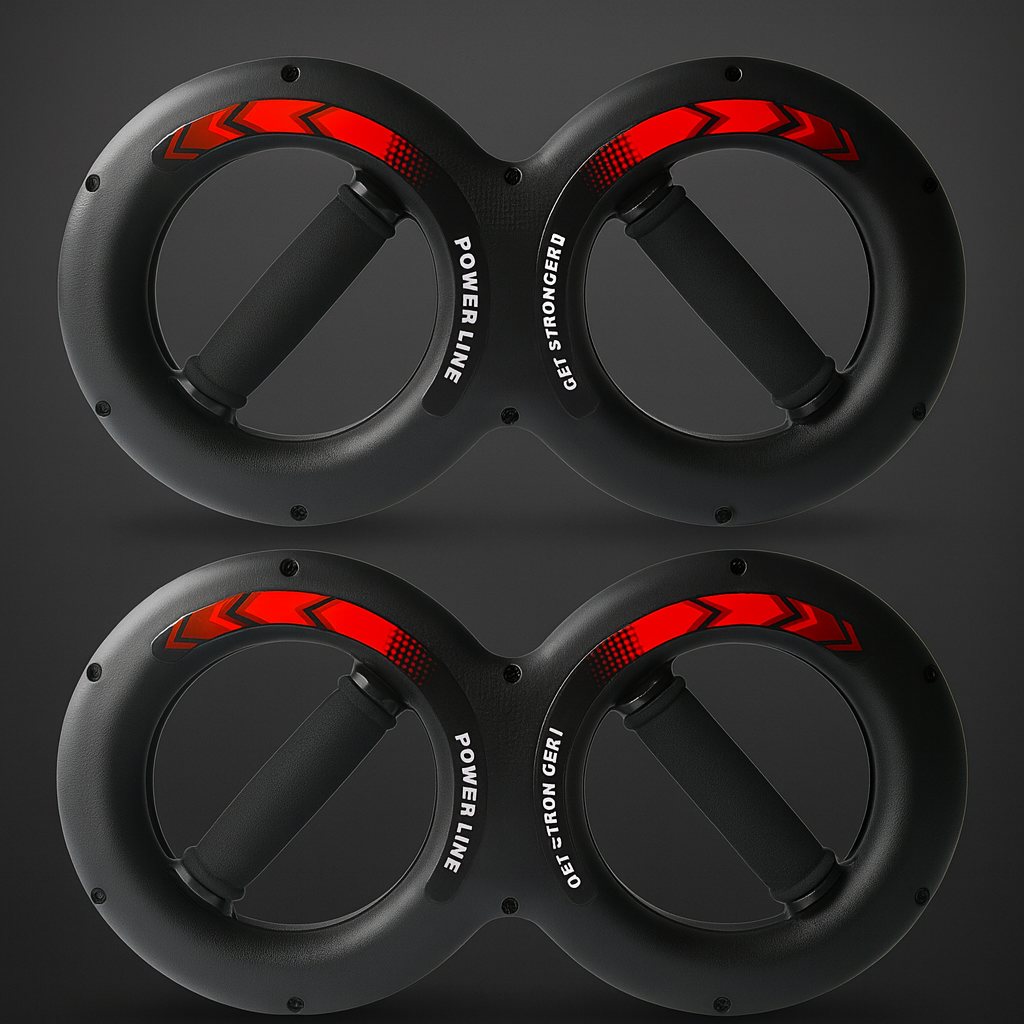 8-Shape Hand Grip Strengthener - Ultimate Fitness Equipment for Arm Strength Training and Forearm Development