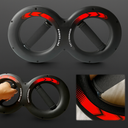 8-Shape Hand Grip Strengthener - Ultimate Fitness Equipment for Arm Strength Training and Forearm Development