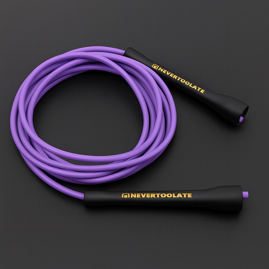 Premium Boxing Rope - Durable Nylon Core PVC Skip Jump Rope for Enhanced Cardio Training - 3.2M Length with Smooth Outlet and Overgrip