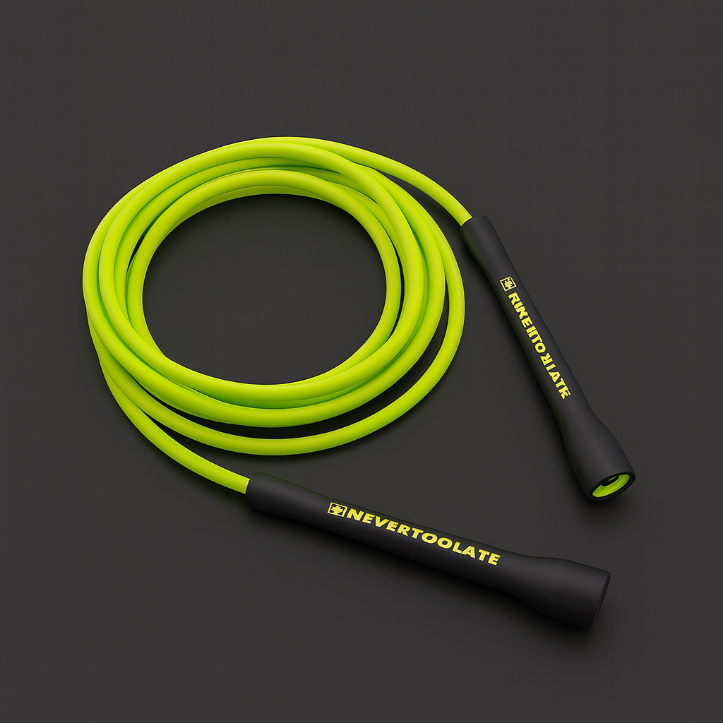 Premium Boxing Rope - Durable Nylon Core PVC Skip Jump Rope for Enhanced Cardio Training - 3.2M Length with Smooth Outlet and Overgrip