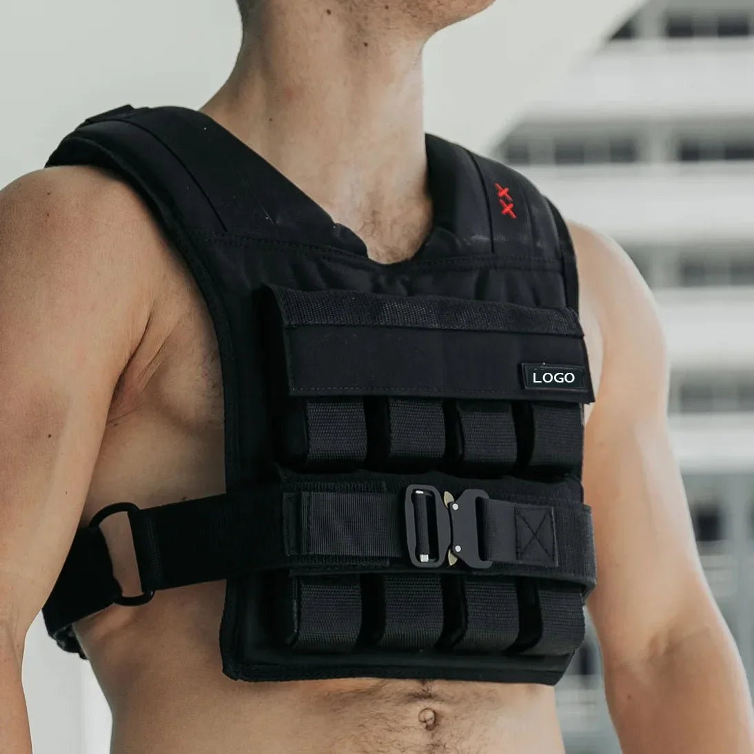 Premium Adjustable Weight Vest for Strength Training - Ideal for Home Gym, Outdoor Running, and Tactical Workouts