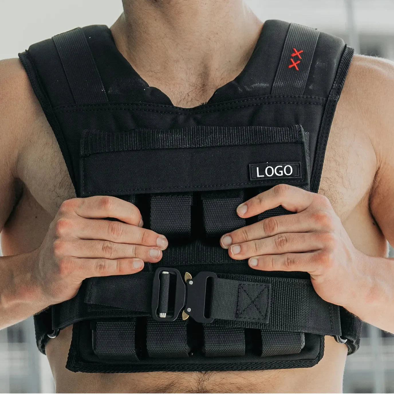 Premium Adjustable Weight Vest for Strength Training - Ideal for Home Gym, Outdoor Running, and Tactical Workouts